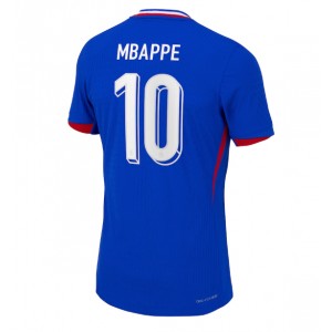 Fotbalové Dres Francie Kylian Mbappe #10 Domácí Oblečení ME 2024 Krátký Rukáv